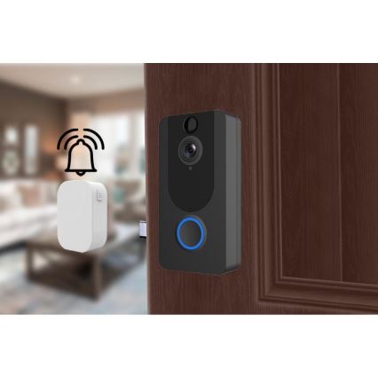 Wi-Fi-Funktürklingel mit Kamera 1080p IP64
