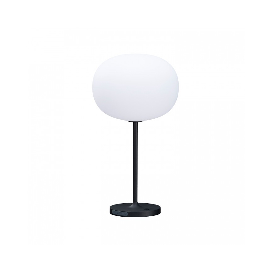 Dimmbare, wiederaufladbare Outdoor-LED-Tischleuchte VENEZIA LED/2W/5V 2700K IP54 4000 mAh schwarz