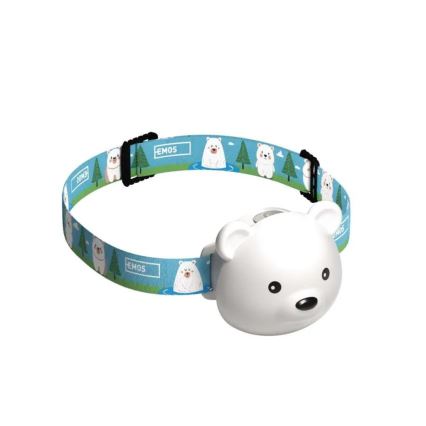 Wiederaufladbare LED-Stirnlampe LED/USB, 500 mAh – Bär