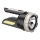 Wiederaufladbare LED-Taschenlampe 2xLED/3W/5V 210 lm 1200 mAh schwarz