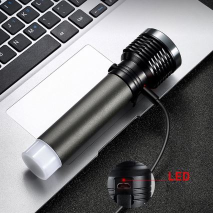 Wiederaufladbare LED-Taschenlampe LED/4,5W/3,7V 1200 mAh