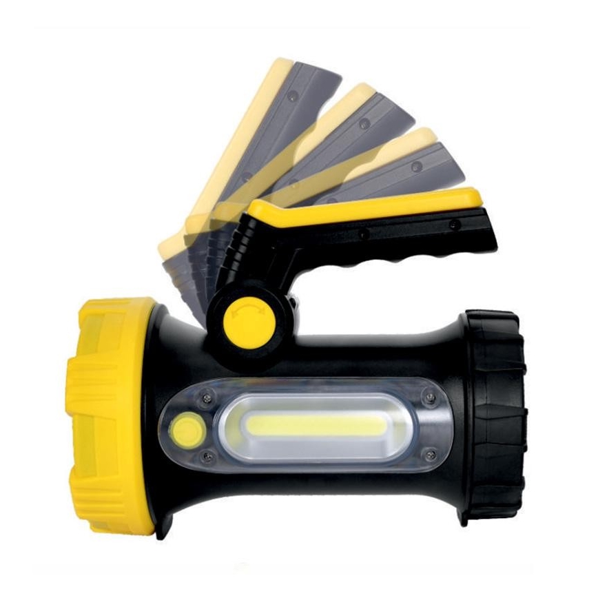 Wiederaufladbare LED-Taschenlampe LED/5W/4000mAh + LED/3W