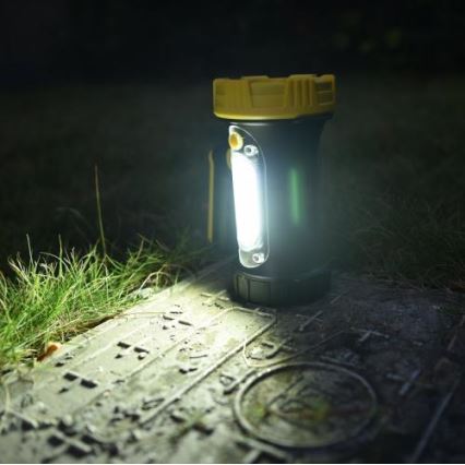 Wiederaufladbare LED-Taschenlampe LED/5W/4000mAh + LED/3W