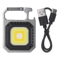 Wiederaufladbare LED-Taschenlampe LED/USB/3,7V IP44 750 lm 400 mAh