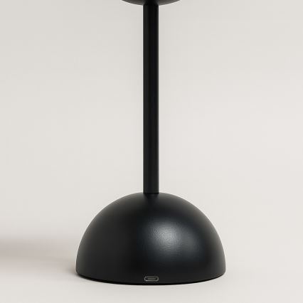 Wiederaufladbare LED-Tischlampe mit Touch-Bedienung COSTA LED/3W/5V 2400 mAh 3000-6000K schwarz