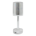 Wiederaufladbare Touch-Tischlampe SIMPLE LED/1W/5V 2400 mAh 3000-6000K klar
