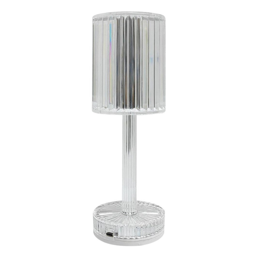 Wiederaufladbare Touch-Tischlampe SIMPLE LED/1W/5V 2400 mAh 3000-6000K klar