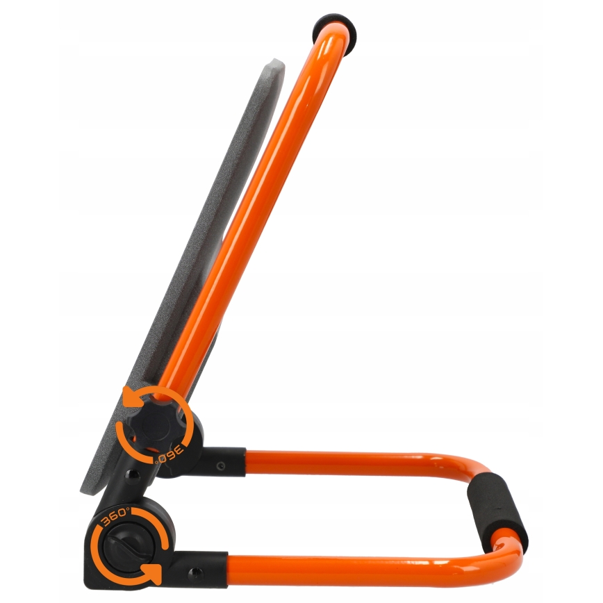 Wiederaufladbarer LED-Scheinwerfer mit Stativ LED/100W/3,2V 5000K 5000 mAh IP65 orange