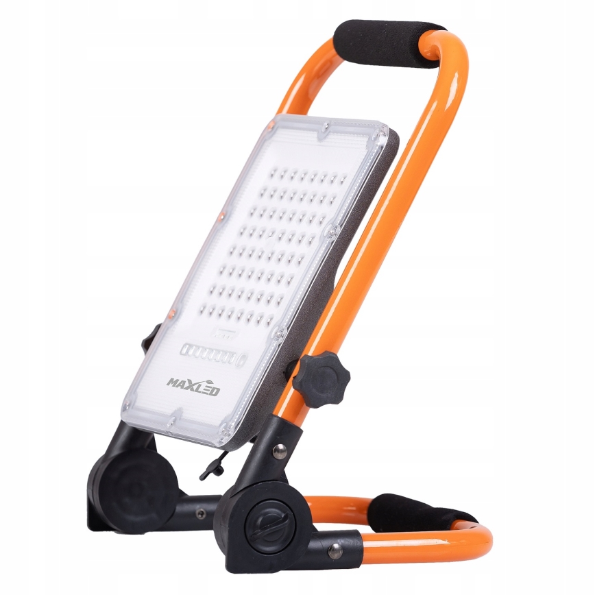 Dimmbarer wiederaufladbarer LED-Strahler mit Stativ LED/100W/3,2V 4500K 10000 mAh IP65 orange