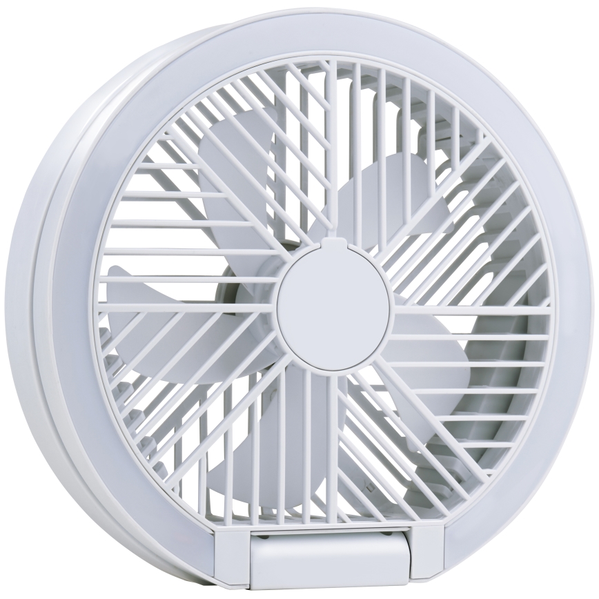Wiederaufladbarer LED-Tischventilator 3,7V 1200 mAh