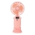 Wiederaufladbarer Taschenventilator 3W/5V 1200 mAh, rosa