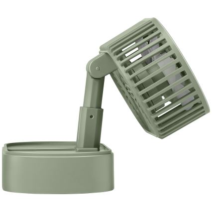 Wiederaufladbarer Tischventilator 3,7V 1200 mAh grün