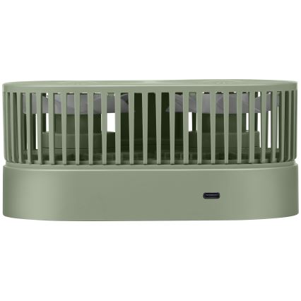 Wiederaufladbarer Tischventilator 3,7V 1200 mAh grün