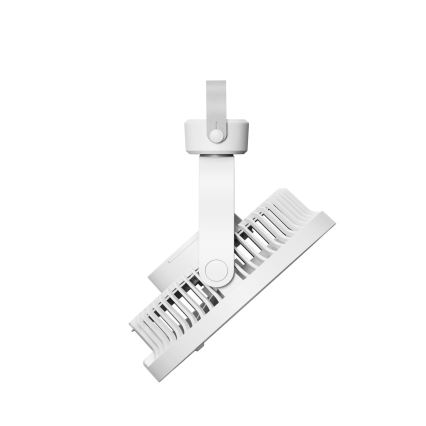 Wiederaufladbarer Tischventilator mit LED-Beleuchtung 8W/3,7V 2400 mAh, weiß