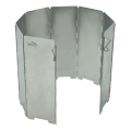 Windschutz für Kocher 24x67 cm mattchrom
