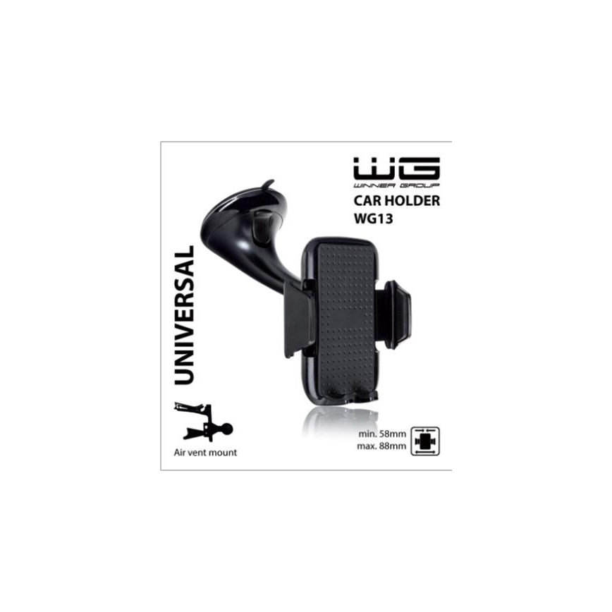 Winner Group - Auto-Handyhalter für die Windschutzscheibe, schwarz
