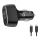 Winner Group - Autoladegerät 1xUSB-C + 1xUSB-A Power Delivery 63W + USB-Kabel USB-C / USB-C 1 m schwarz