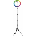 Winner Group - dimmbare RGB-LED-Stehlampe mit Stativ und Halterung für Vlogger LED/10W/5V