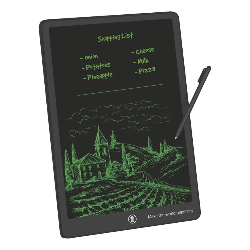 Winner Group - Elektronische Schreibtafel 15 1xCR2032 schwarz