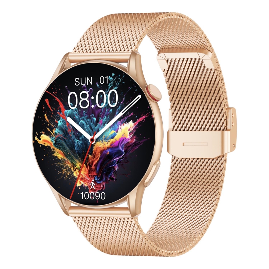 Winner Group - Smartwatch AirFlex 2 Elegance 280 mAh IP68 golden