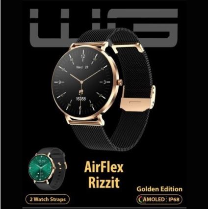 Winner Group - Smartwatch AirFlex3 Rizz It 200 mAh IP68 golden