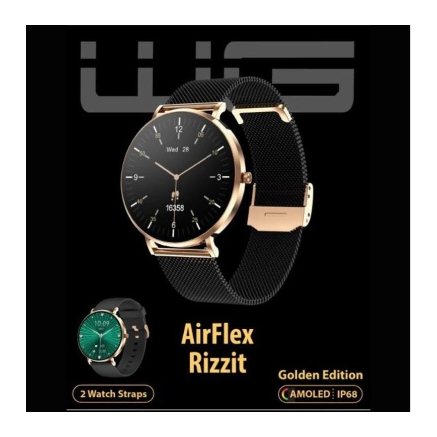 Winner Group - Smartwatch AirFlex3 Rizz It 200 mAh IP68 golden