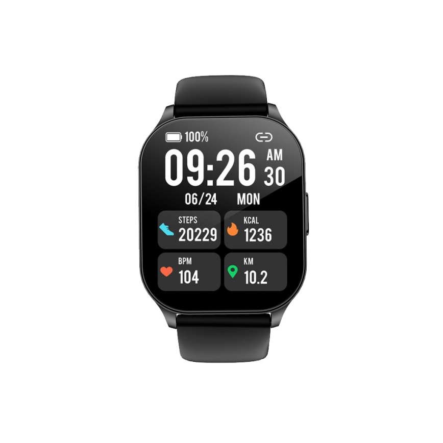 Winner Group - Smartwatch AirFlexOn 300 mAh IP68 silbern