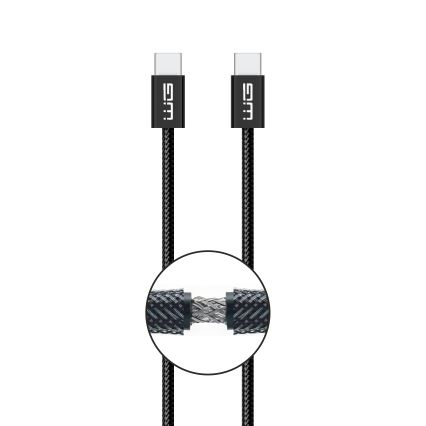 Winner Group - USB-Kabel USB-C / USB-C 60W 3m schwarz