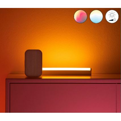 WiZ - SET 2x dimmbare LED RGBW Lampe BAR LED/5,5W/230V 2200-6500K Wi-Fi