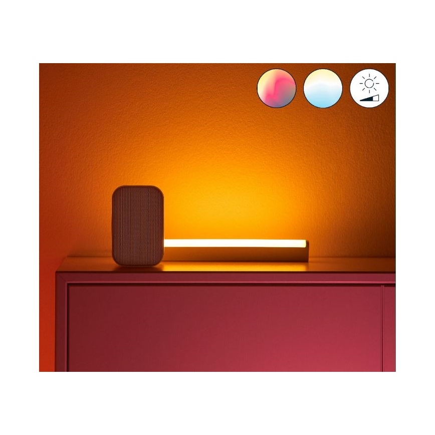 WiZ - SET 2x dimmbare LED RGBW Lampe BAR LED/5,5W/230V 2200-6500K Wi-Fi