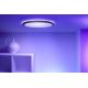 WiZ - Dimmbare LED-RGB-Deckenleuchte SUPERSLIM LED/32W/230V 2700-6500K Wi-Fi schwarz