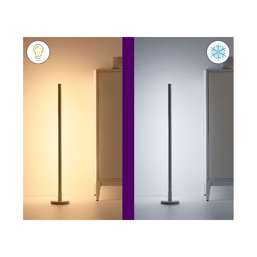 WiZ - Dimmbare LED-RGBW-Stehleuchte POLE LED/13W/230V 2200-6500K WLAN