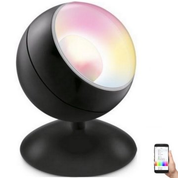 WiZ – Dimmbare LED-RGBW-Tischlampe QUEST LED/13W/230V 2200-6500K Wi-Fi schwarz