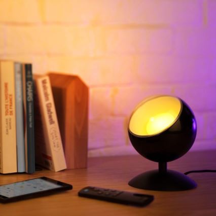 WiZ – Dimmbare LED-RGBW-Tischlampe QUEST LED/13W/230V 2200-6500K Wi-Fi schwarz