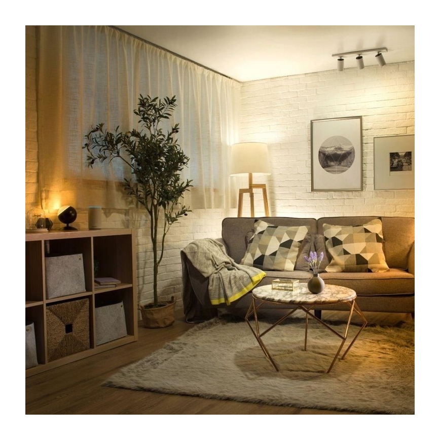 WiZ – Dimmbare LED-RGBW-Tischlampe QUEST LED/13W/230V 2200-6500K Wi-Fi schwarz