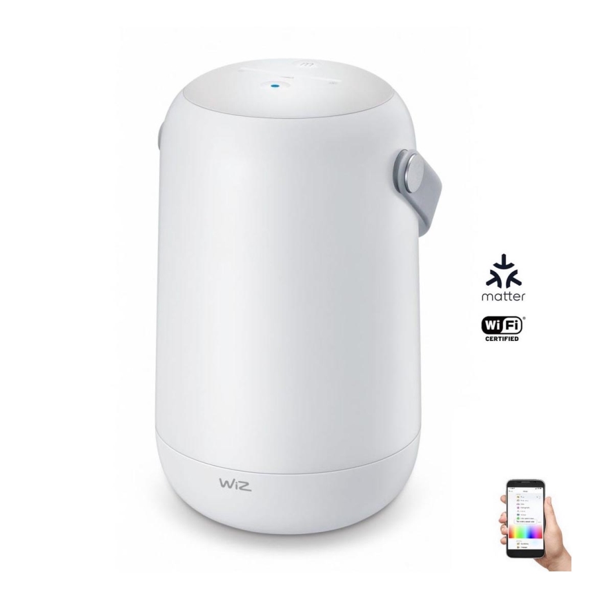 WiZ - Dimmbare tragbare LED-RGBW-Leuchte MOBILE LED/13,5W/5V 2200-6500K Wi-Fi