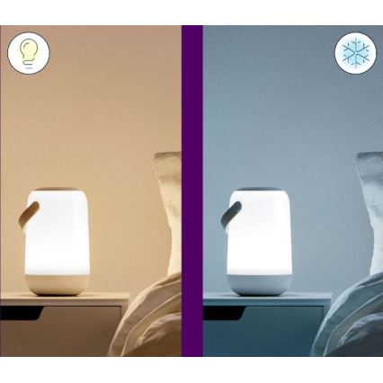 WiZ - Dimmbare tragbare LED-RGBW-Leuchte MOBILE LED/13,5W/5V 2200-6500K Wi-Fi
