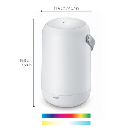 WiZ - Dimmbare tragbare LED-RGBW-Leuchte MOBILE LED/13,5W/5V 2200-6500K Wi-Fi