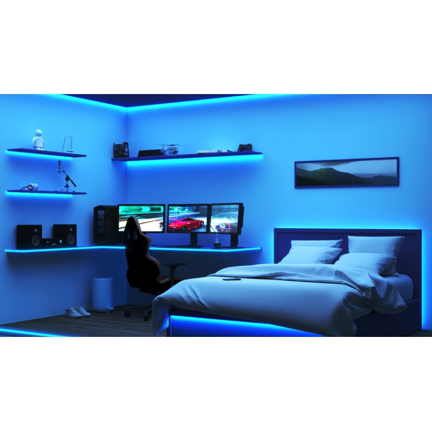 WiZ - Dimmbarer LED-RGBW-Streifen 10m LED/12W/230V 2700-6500K Wi-Fi