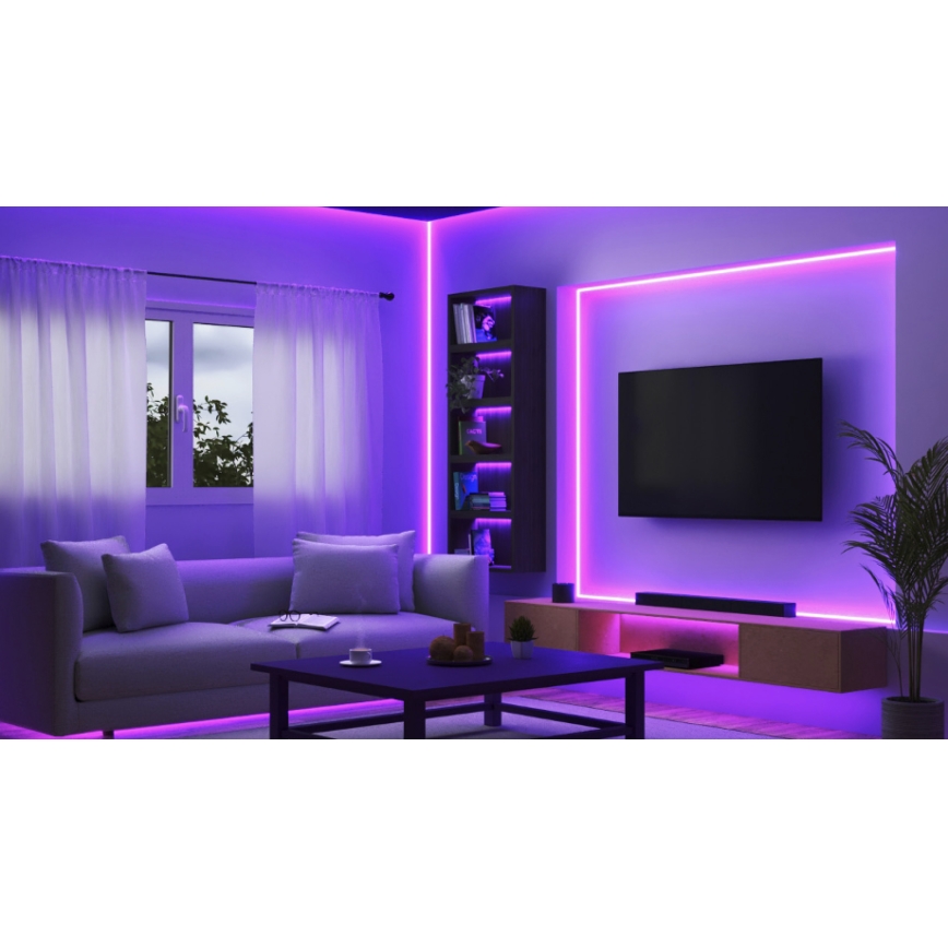 WiZ - Dimmbarer LED-RGBW-Streifen 10m LED/12W/230V 2700-6500K Wi-Fi