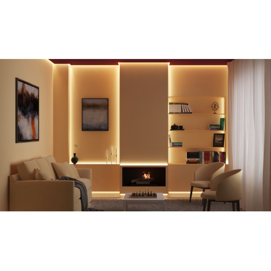 WiZ - Dimmbarer LED-RGBW-Streifen 10m LED/12W/230V 2700-6500K Wi-Fi