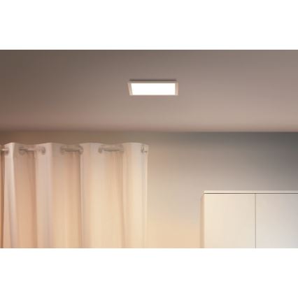 WiZ - LED dimmbare Deckenleuchte SUPERSLIM LED/12W/230V 2700-6500K Wi-Fi weiß