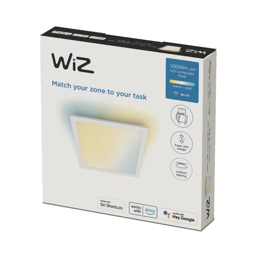 WiZ - LED dimmbare Deckenleuchte SUPERSLIM LED/12W/230V 2700-6500K Wi-Fi weiß