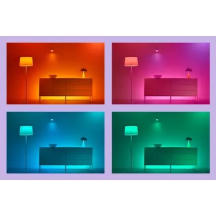 WiZ - LED RGBIC dimmbare Stehleuchte GRADIENT LED/9,7W/230V 2700-6500K Wi-Fi