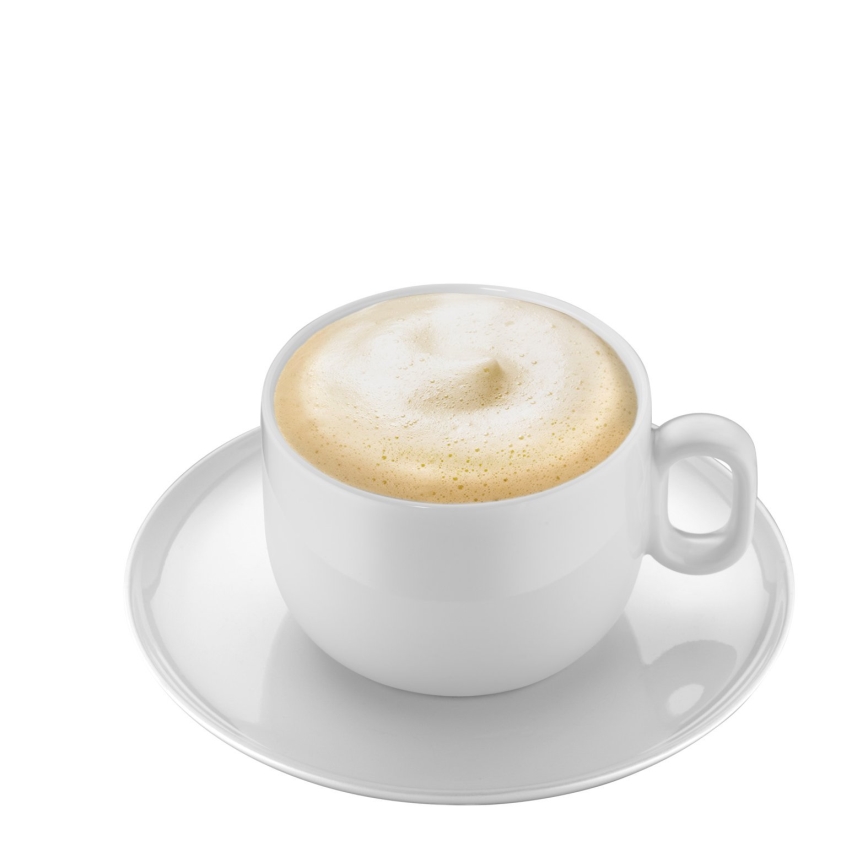 WMF - SET 2x Cappuccino-Tasse mit Untertasse BARISTA 160 ml weiß