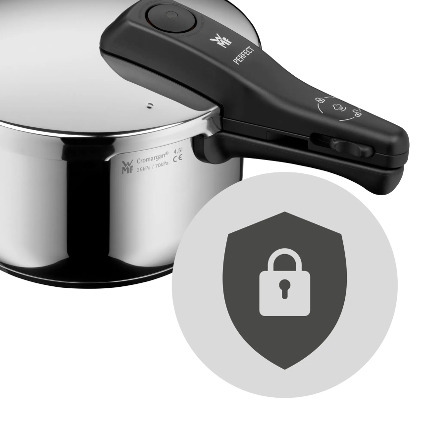 WMF - Druckkochtopf 6,5 l PERFECT Edelstahl