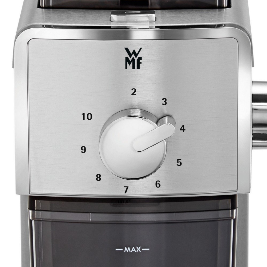 WMF - Elektrische Kaffeebohnenmühle 180 g STELIO 110W/230V Edelstahl