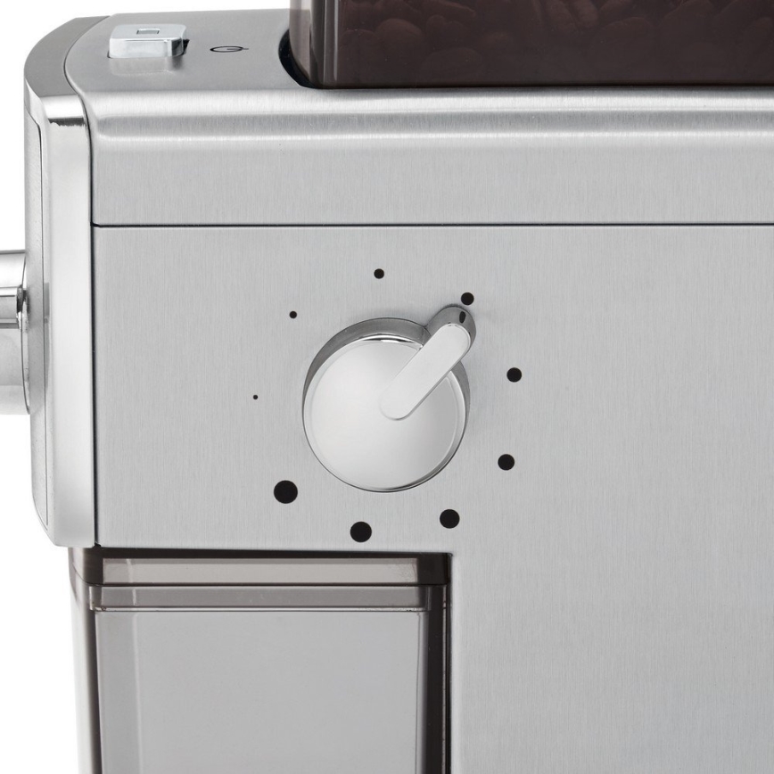 WMF - Elektrische Kaffeebohnenmühle 180 g STELIO 110W/230V Edelstahl