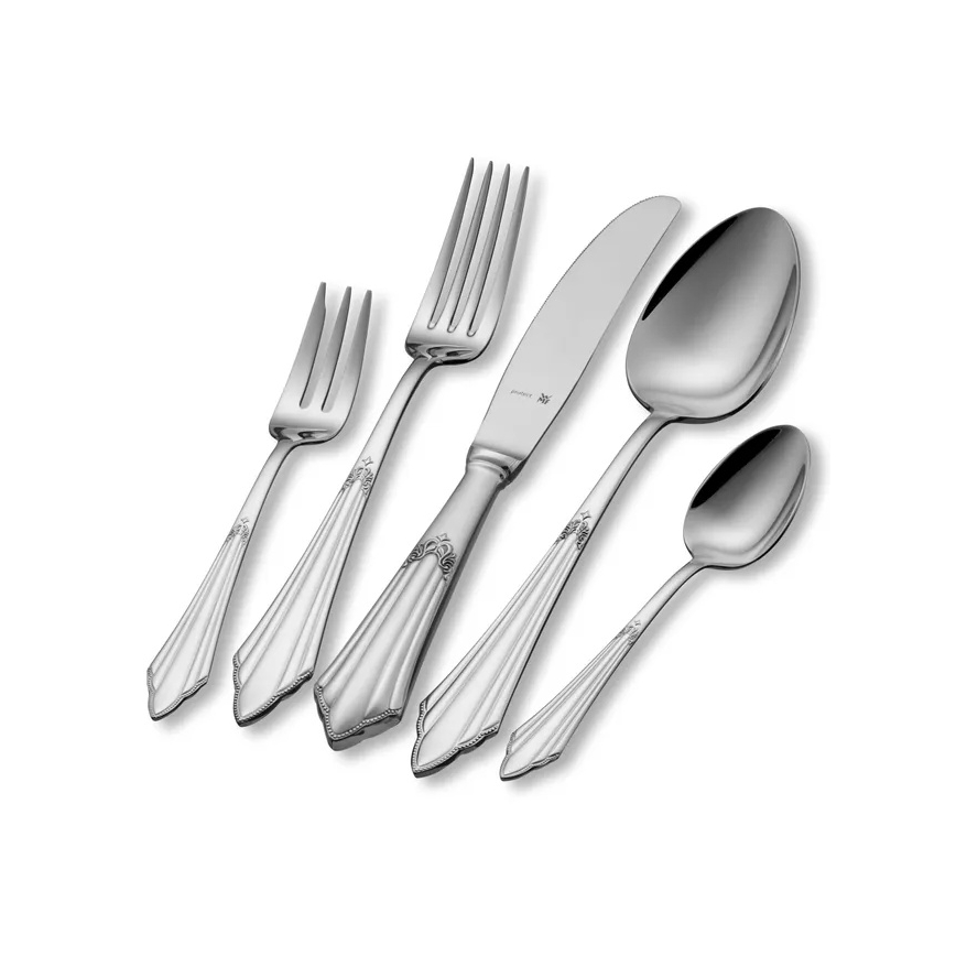 WMF - 30-teiliges Edelstahl-Besteckset FÄCHER
