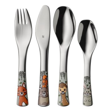 WMF - Kinderbesteck-Set FOREST FRIENDS 4 Stk.